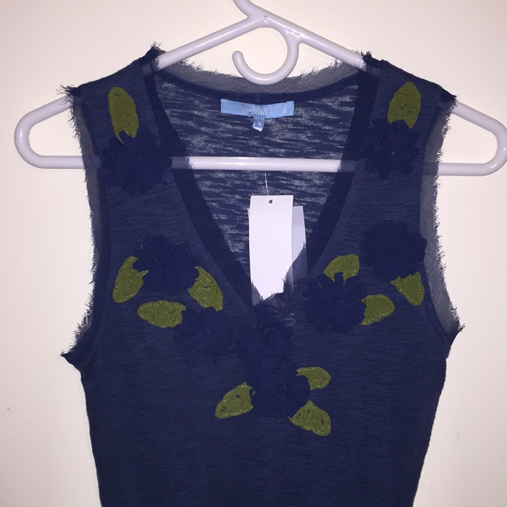 New Whish Tunic with Flower Detail